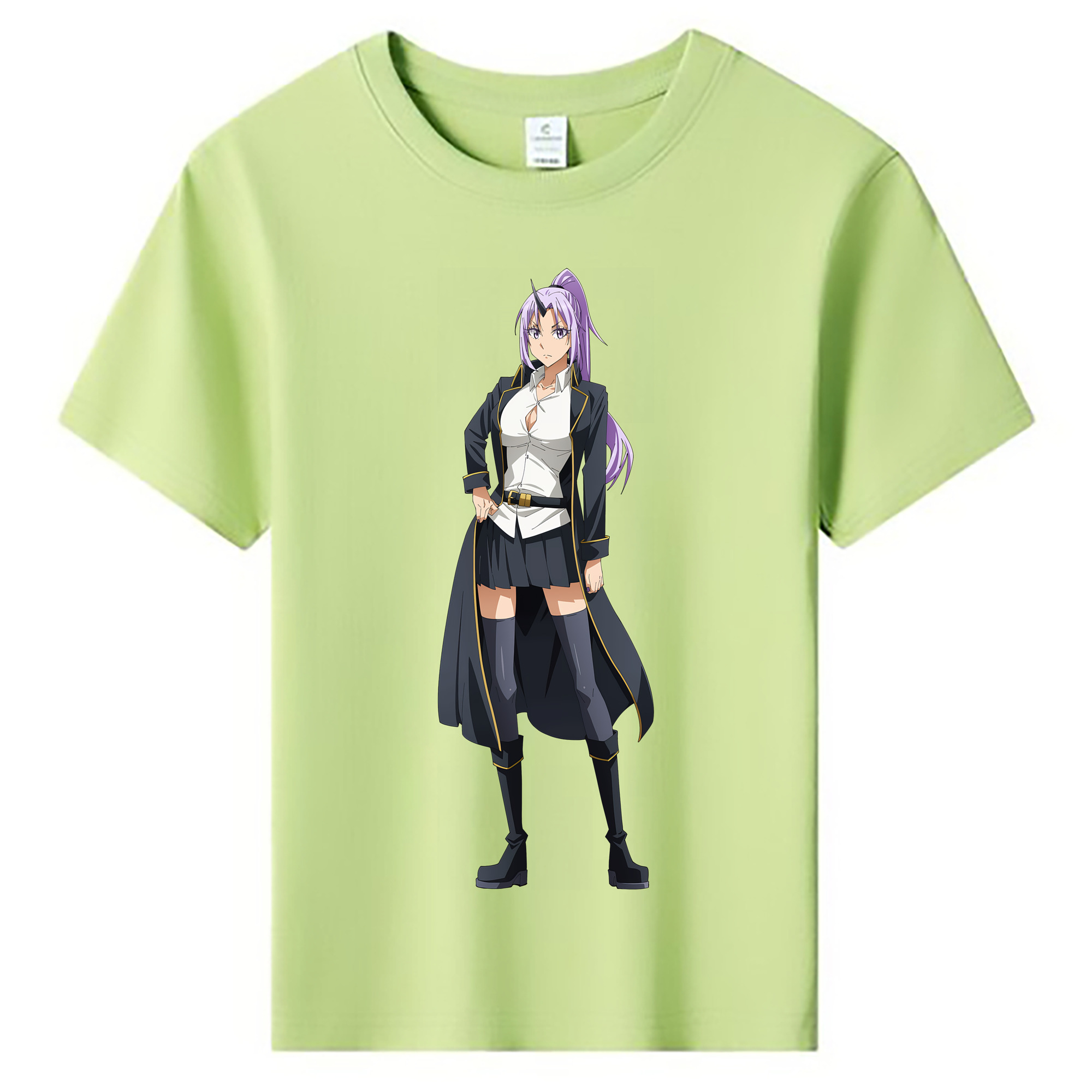 （画像用） 転スラ Regarding Reincarnated to Slime 綿100％キッズTシャツ（フロントプリント）